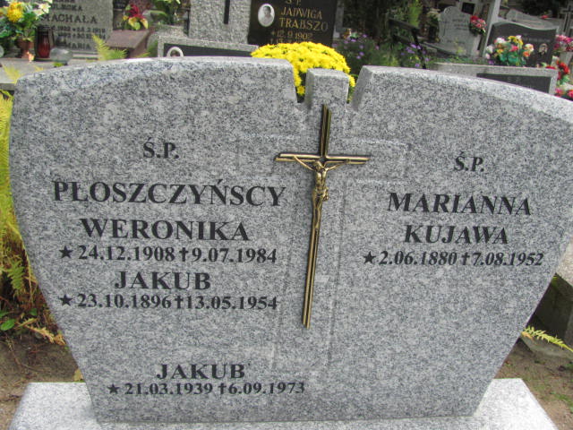 Jakub Płoszczyński 1896 Elbląg - Grobonet - Wyszukiwarka osób pochowanych