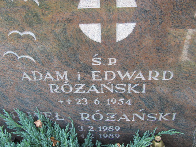 Adam Rożański 1954 Elbląg - Grobonet - Wyszukiwarka osób pochowanych