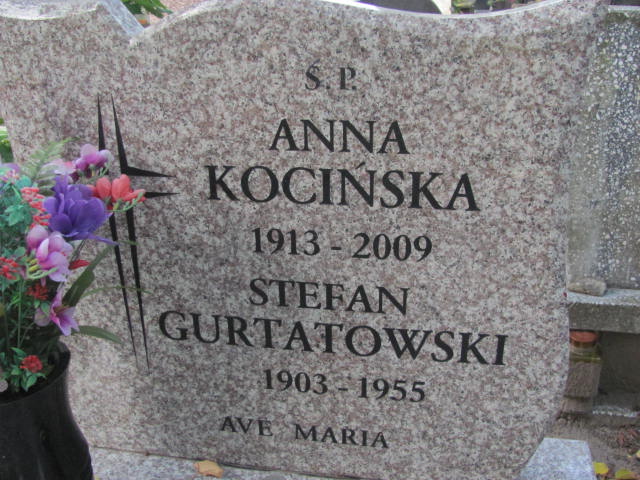 Stefan Gurtatowski 1903 Elbląg - Grobonet - Wyszukiwarka osób pochowanych