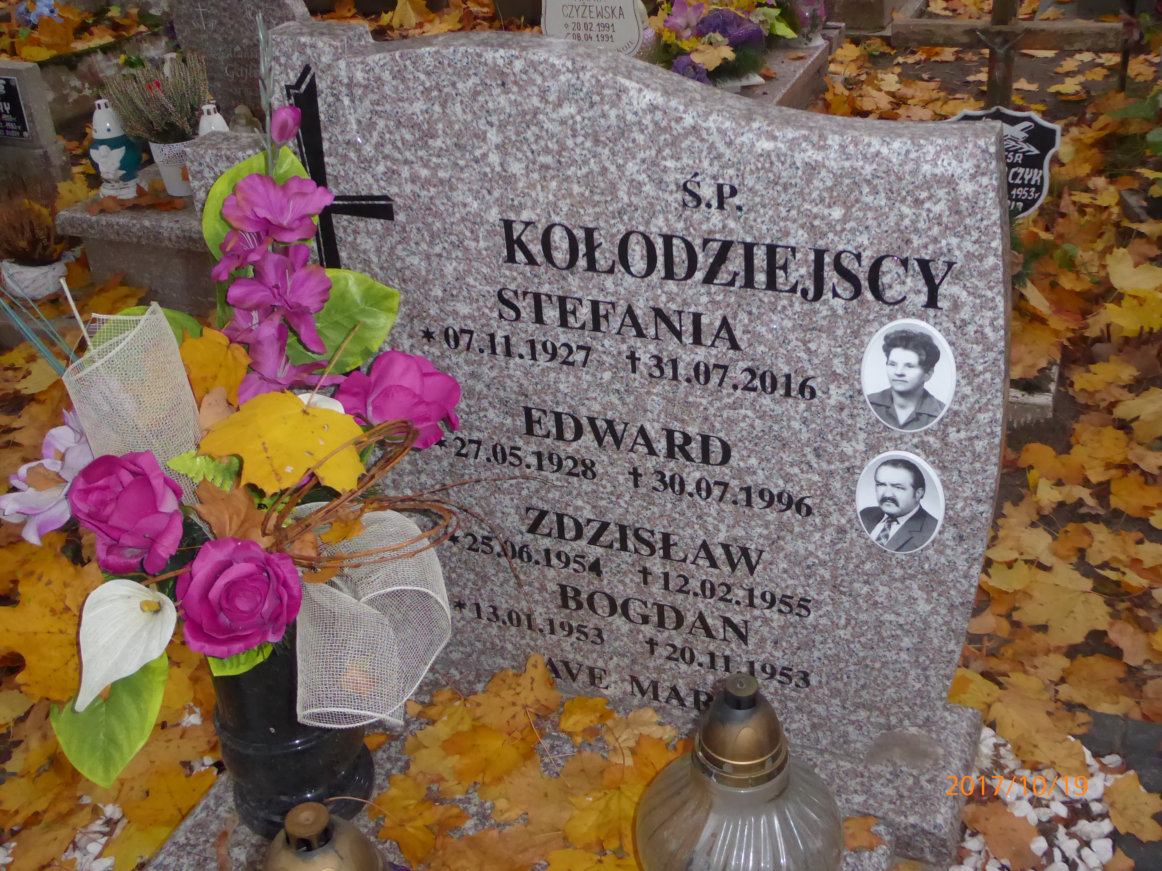 Bogdan Kołodziejski 1953 Elbląg - Grobonet - Wyszukiwarka osób pochowanych