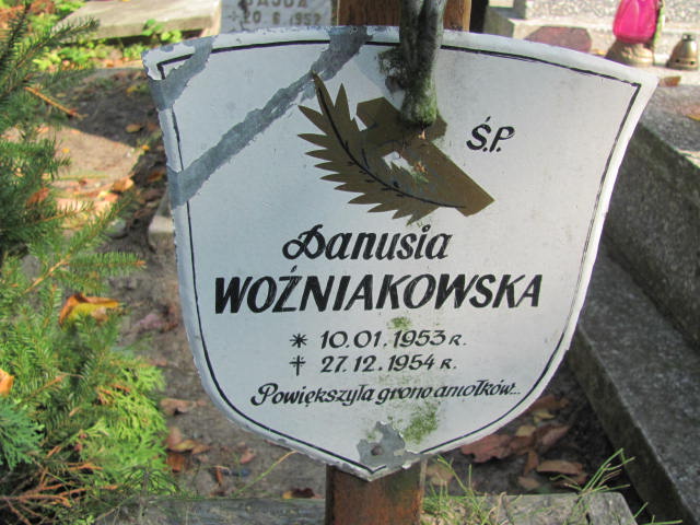 Danuta Woźniakowska 1953 Elbląg - Grobonet - Wyszukiwarka osób pochowanych