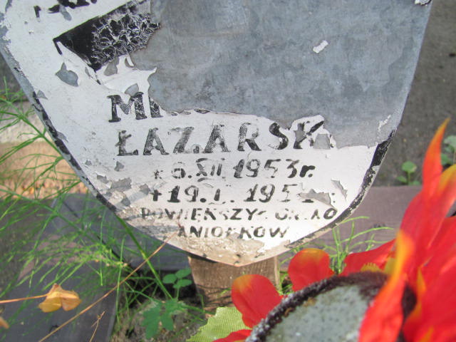 Mirosław Łazarski 1953 Elbląg - Grobonet - Wyszukiwarka osób pochowanych