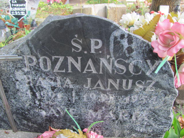 Janusz Poznański 1952 Elbląg - Grobonet - Wyszukiwarka osób pochowanych