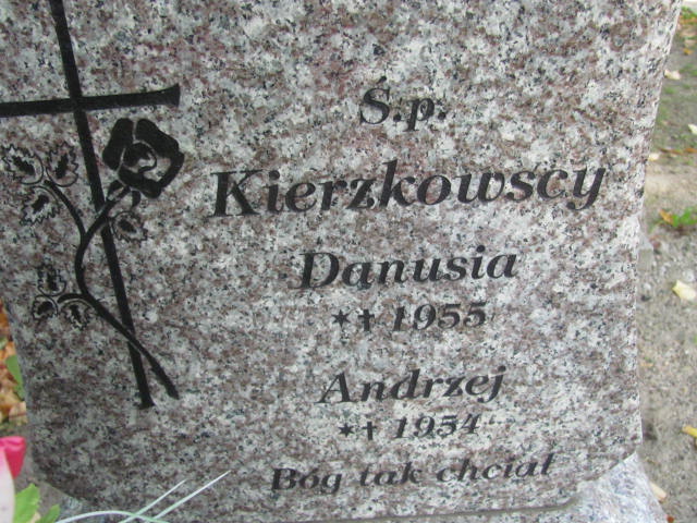 Danuta Kierzkowska 1955 Elbląg - Grobonet - Wyszukiwarka osób pochowanych