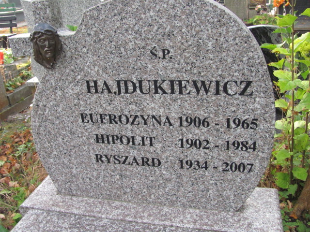 Leon Ryszard Hajdukiewicz 1934 Elbląg - Grobonet - Wyszukiwarka osób pochowanych