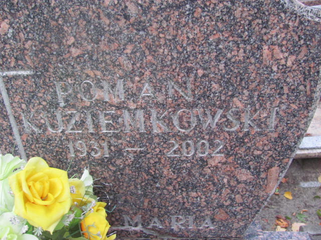Roman Kuziemkowski 1931 Elbląg - Grobonet - Wyszukiwarka osób pochowanych