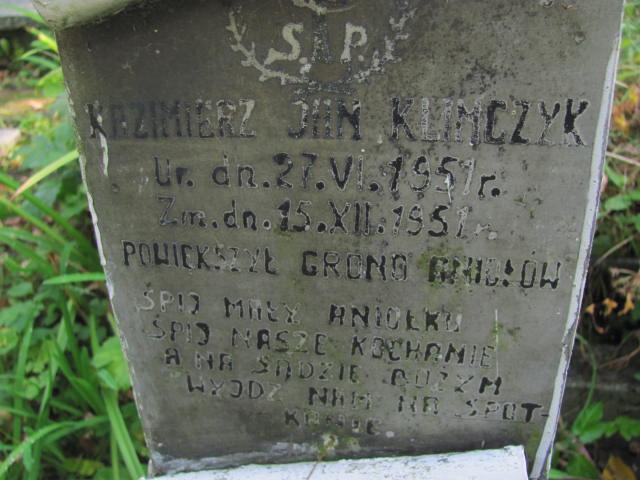 Kazimierz Jan Klimczyk 1951 Elbląg - Grobonet - Wyszukiwarka osób pochowanych