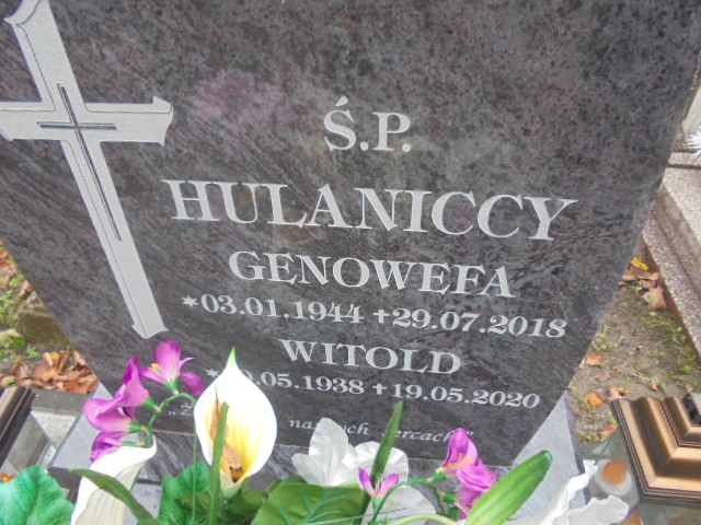 Witold Hulanicki  1938 Elbląg - Grobonet - Wyszukiwarka osób pochowanych