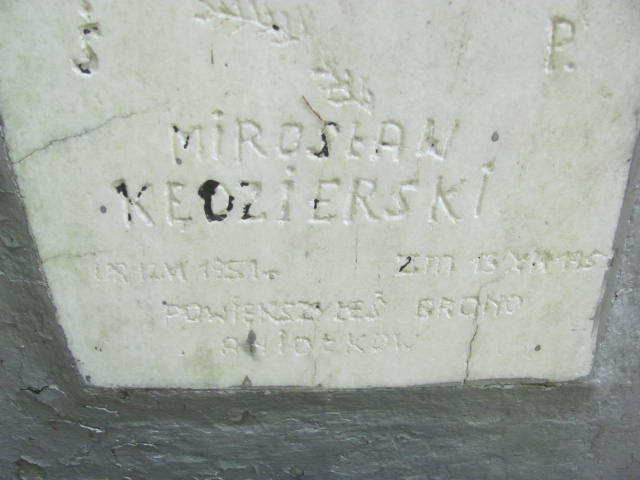 Mirosław Kędzierski 1951 Elbląg - Grobonet - Wyszukiwarka osób pochowanych