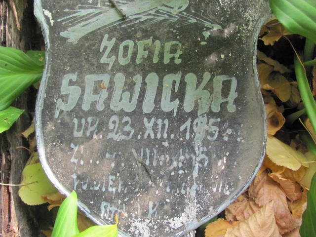 Zofia Sawicka 1952 Elbląg - Grobonet - Wyszukiwarka osób pochowanych