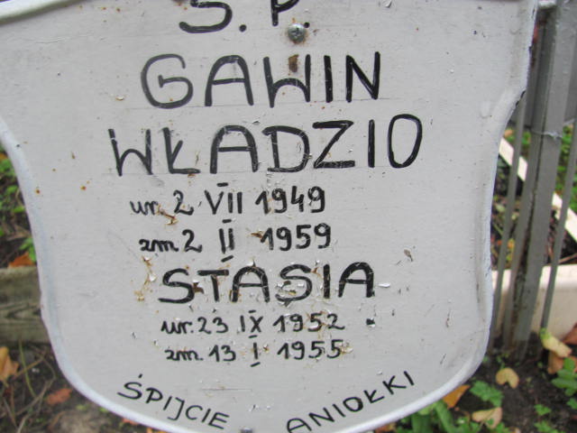 Stanisława Gawin 1952 Elbląg - Grobonet - Wyszukiwarka osób pochowanych