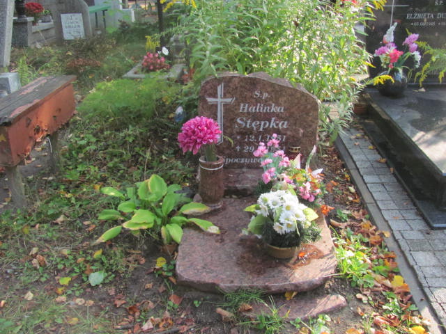 Grób Halina Stępka