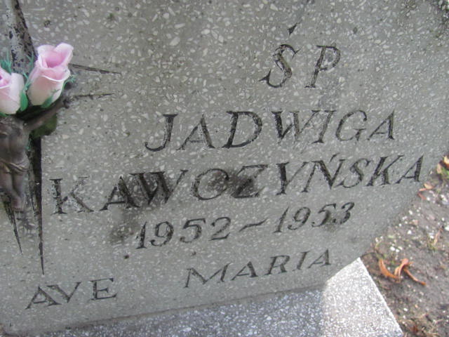 Jadwiga Kawczyńska 1952 Elbląg - Grobonet - Wyszukiwarka osób pochowanych