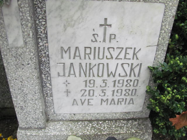 Mariusz Jankowski 1980 Elbląg - Grobonet - Wyszukiwarka osób pochowanych