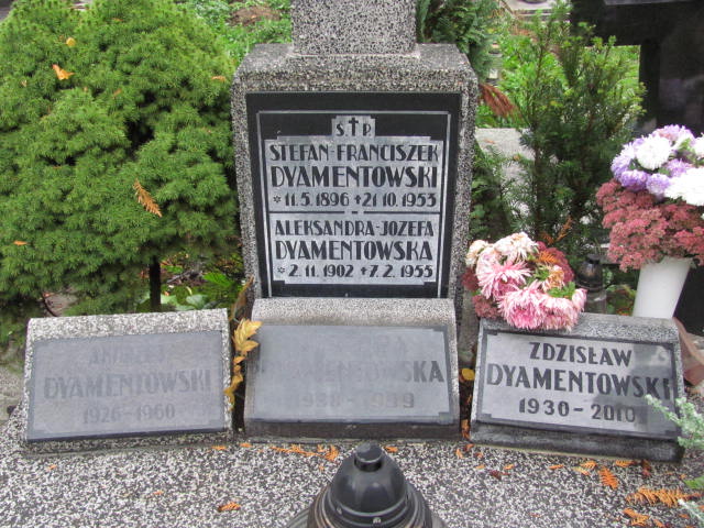 Aleksandra Józefa Dyamentowska 1902 Elbląg - Grobonet - Wyszukiwarka osób pochowanych