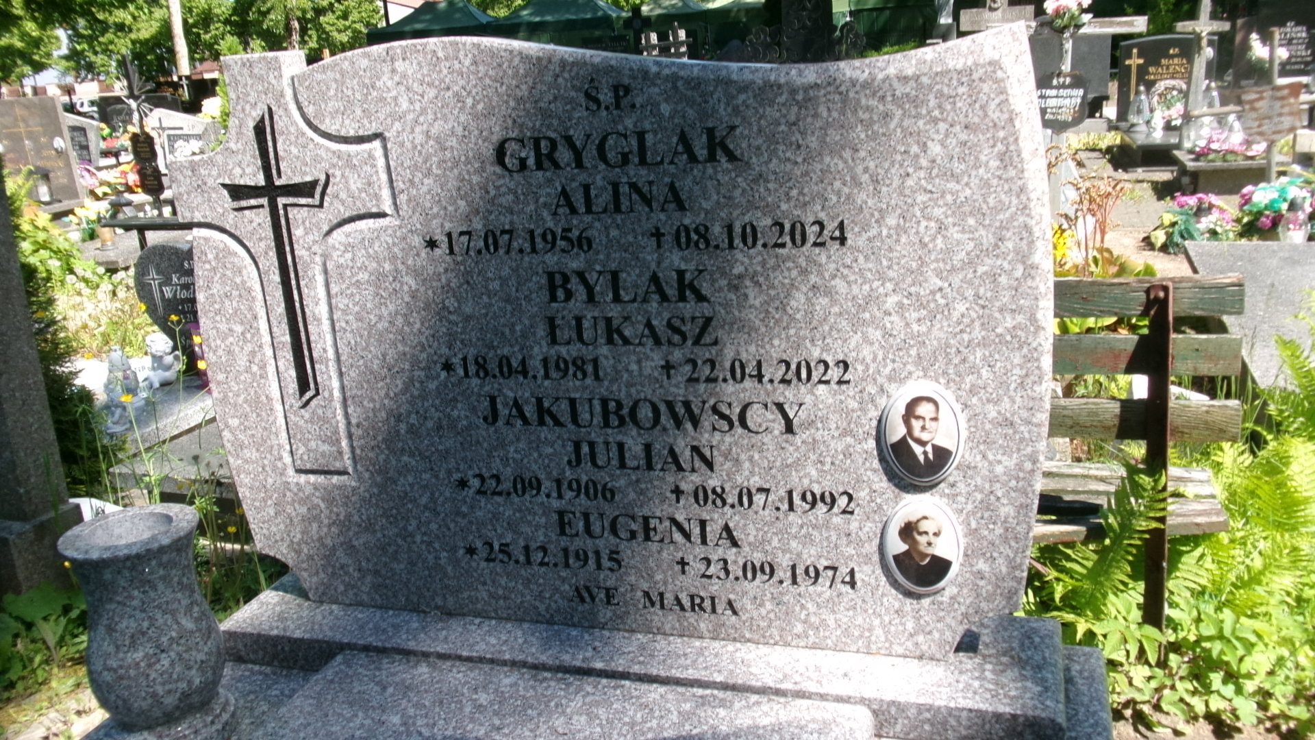 Eugenia Jakubowska 1915 Elbląg - Grobonet - Wyszukiwarka osób pochowanych