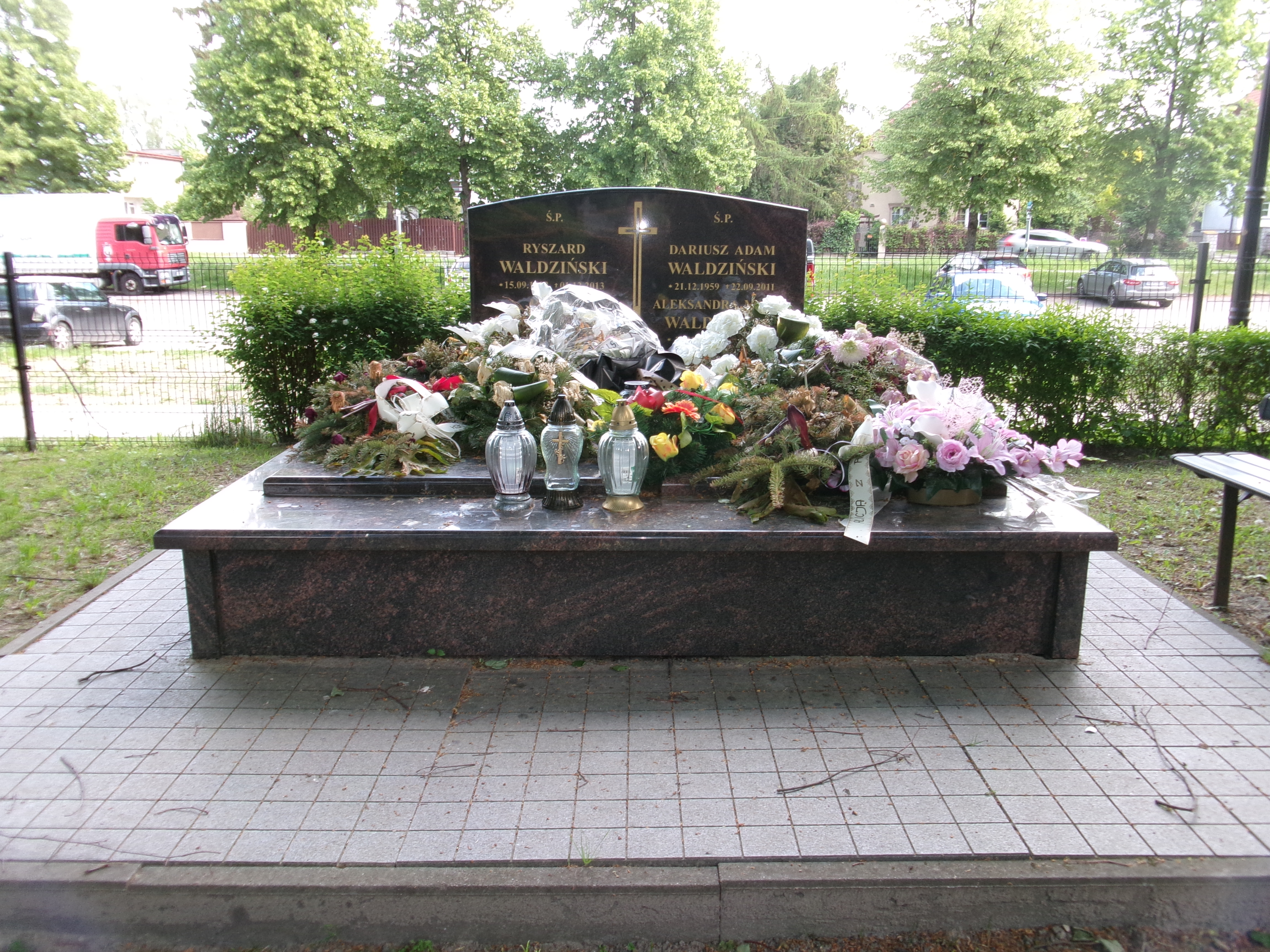 Grób Irena Waldzińska