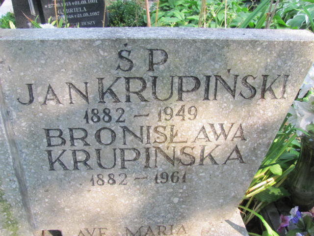 Jan Krupiński 1882 Elbląg - Grobonet - Wyszukiwarka osób pochowanych