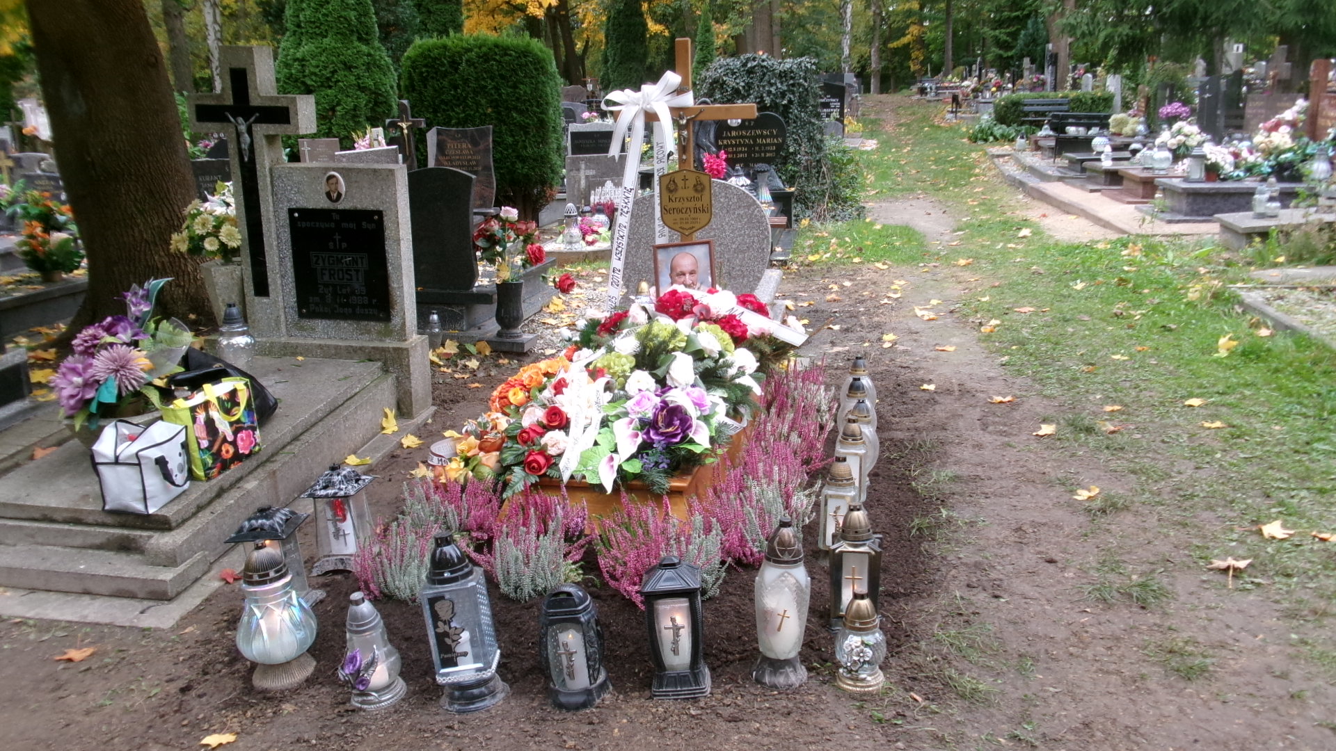 Grób Czesława Kieszkowska