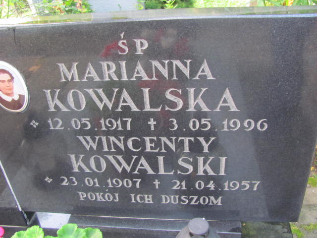 Wincenty Kowalski 1907 Elbląg - Grobonet - Wyszukiwarka osób pochowanych