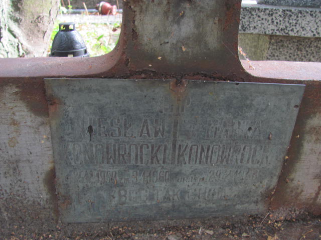 Wiesław Konowrocki 1959 Elbląg - Grobonet - Wyszukiwarka osób pochowanych