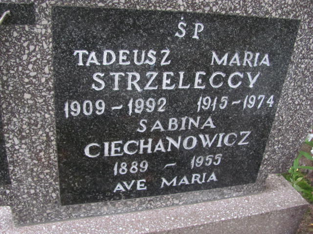 Sabina Ciechanowicz 1889 Elbląg - Grobonet - Wyszukiwarka osób pochowanych