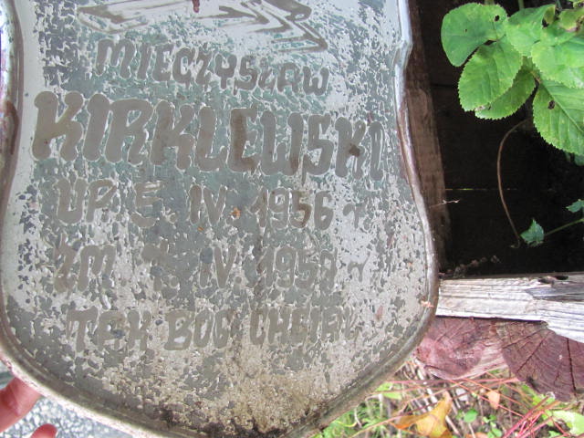 Mieczysław Kirklewski 1956 Elbląg - Grobonet - Wyszukiwarka osób pochowanych