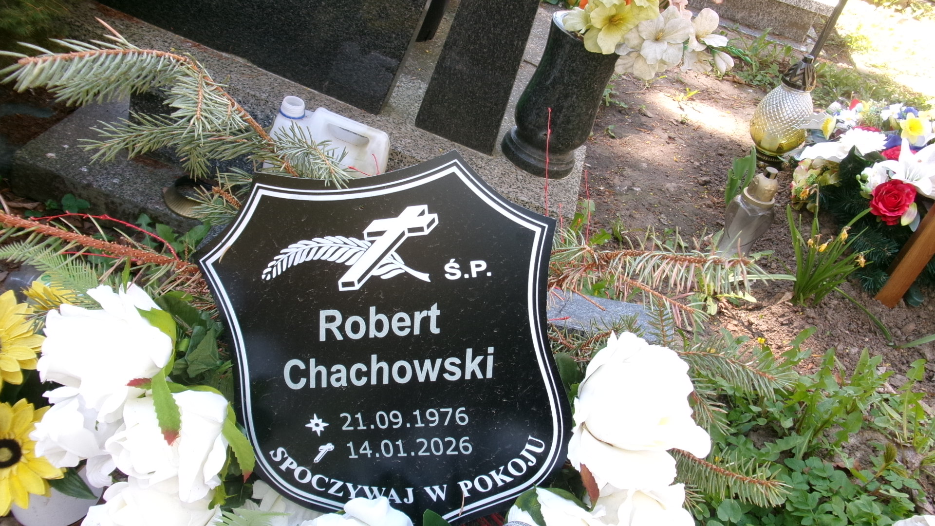 Robert Chachowski 1976 Elbląg - Grobonet - Wyszukiwarka osób pochowanych