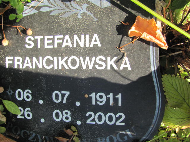 Henryk Francikowski 1955 Elbląg - Grobonet - Wyszukiwarka osób pochowanych