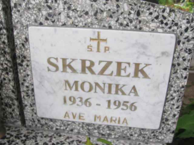 Monika Skrzek 1936 Elbląg - Grobonet - Wyszukiwarka osób pochowanych