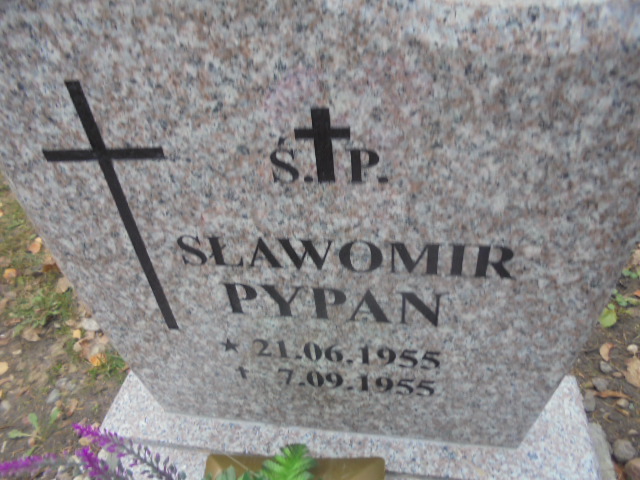 Sławomir Pypan 1955 Elbląg - Grobonet - Wyszukiwarka osób pochowanych