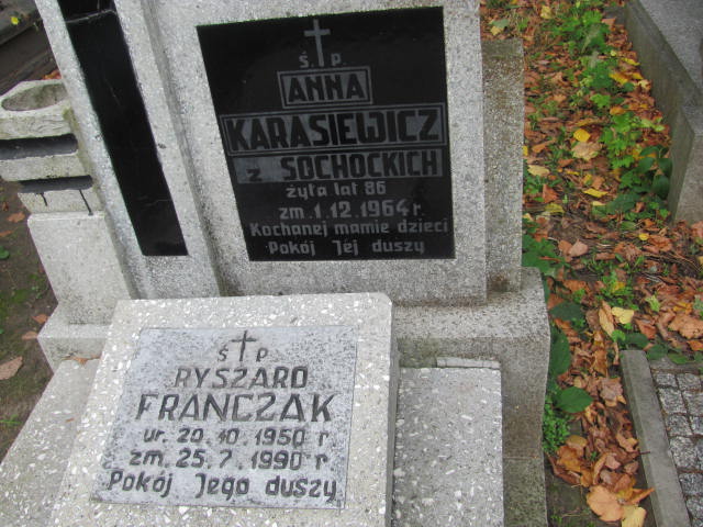 Anna Karasiewicz Elbląg - Grobonet - Wyszukiwarka osób pochowanych