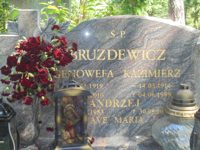 Genowefa Bruzdewicz 1919 Elbląg - Grobonet - Wyszukiwarka osób pochowanych