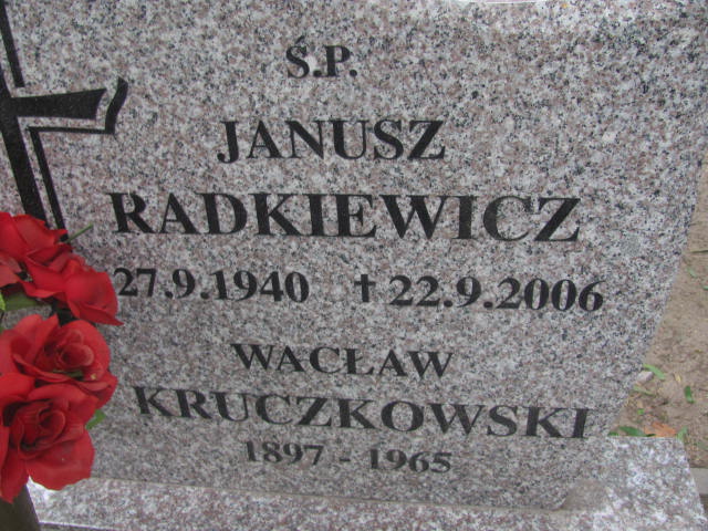 Janusz Radkiewicz 1940 Elbląg - Grobonet - Wyszukiwarka osób pochowanych