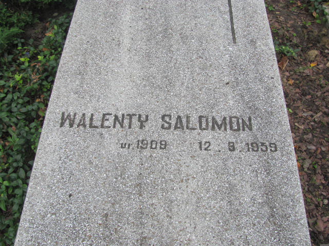 Walenty Salomon 1908 Elbląg - Grobonet - Wyszukiwarka osób pochowanych