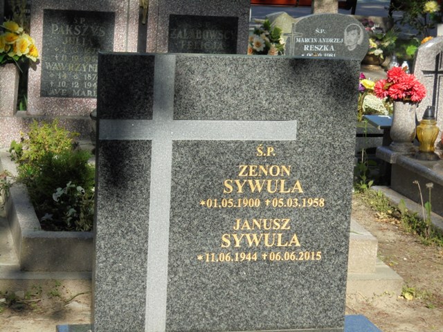 Zenon Sywula 1900 Elbląg - Grobonet - Wyszukiwarka osób pochowanych