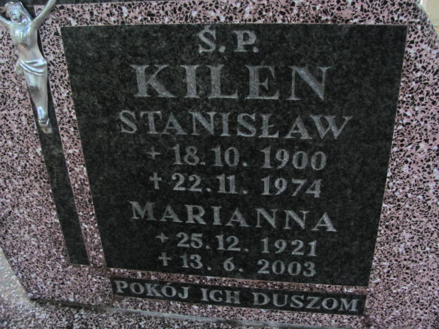 Marianna Kilen 1921 Elbląg - Grobonet - Wyszukiwarka osób pochowanych