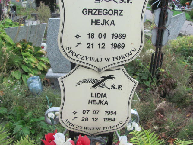 Lidia Hejka 1954 Elbląg - Grobonet - Wyszukiwarka osób pochowanych