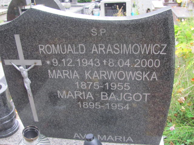 Maria Karwowska 1875 Elbląg - Grobonet - Wyszukiwarka osób pochowanych