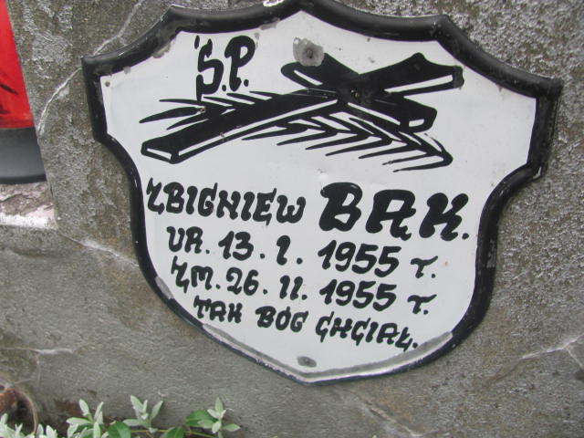 Zbigniew Bąk 1955 Elbląg - Grobonet - Wyszukiwarka osób pochowanych