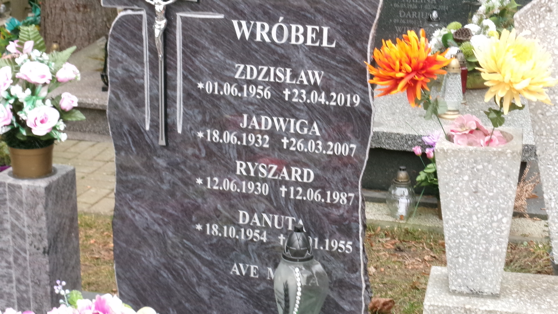 Danuta Wróbel 1954 Elbląg - Grobonet - Wyszukiwarka osób pochowanych