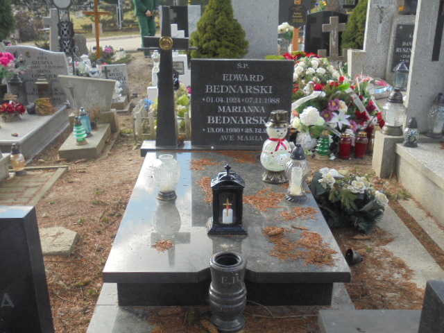 Marianna Bednarska 1930 Elbląg - Grobonet - Wyszukiwarka osób pochowanych