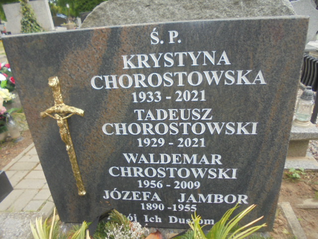 Józefa Jambor 1890 Elbląg - Grobonet - Wyszukiwarka osób pochowanych