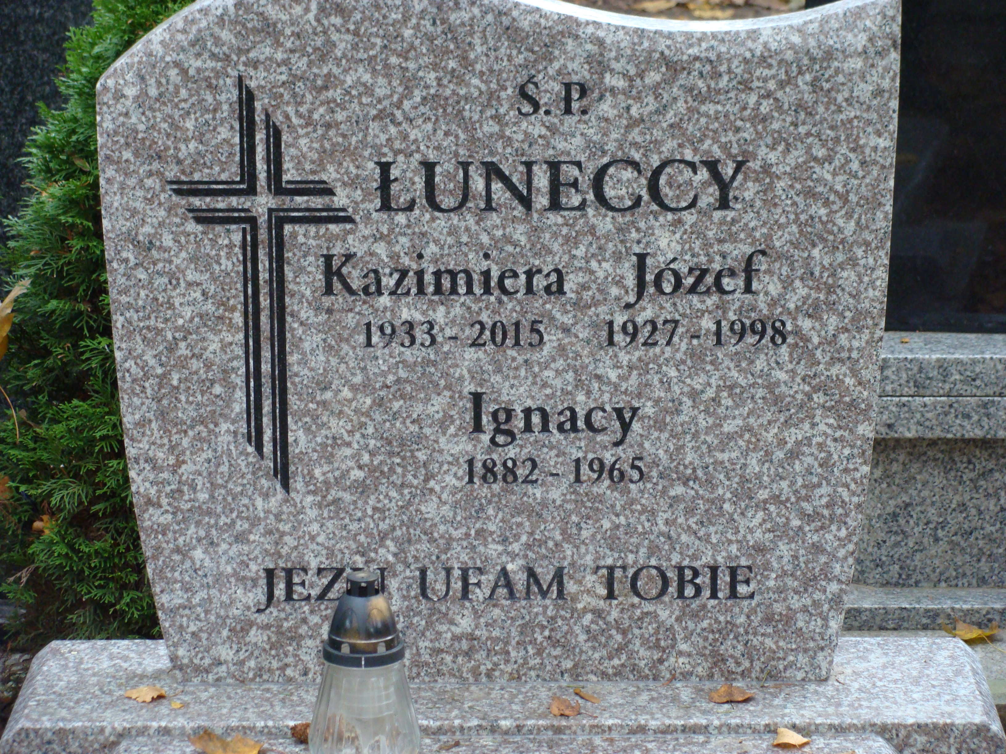 Józef Łunecki 1927 Elbląg - Grobonet - Wyszukiwarka osób pochowanych