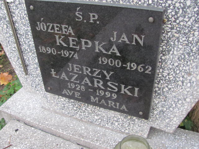 Józefa Kępka 1890 Elbląg - Grobonet - Wyszukiwarka osób pochowanych