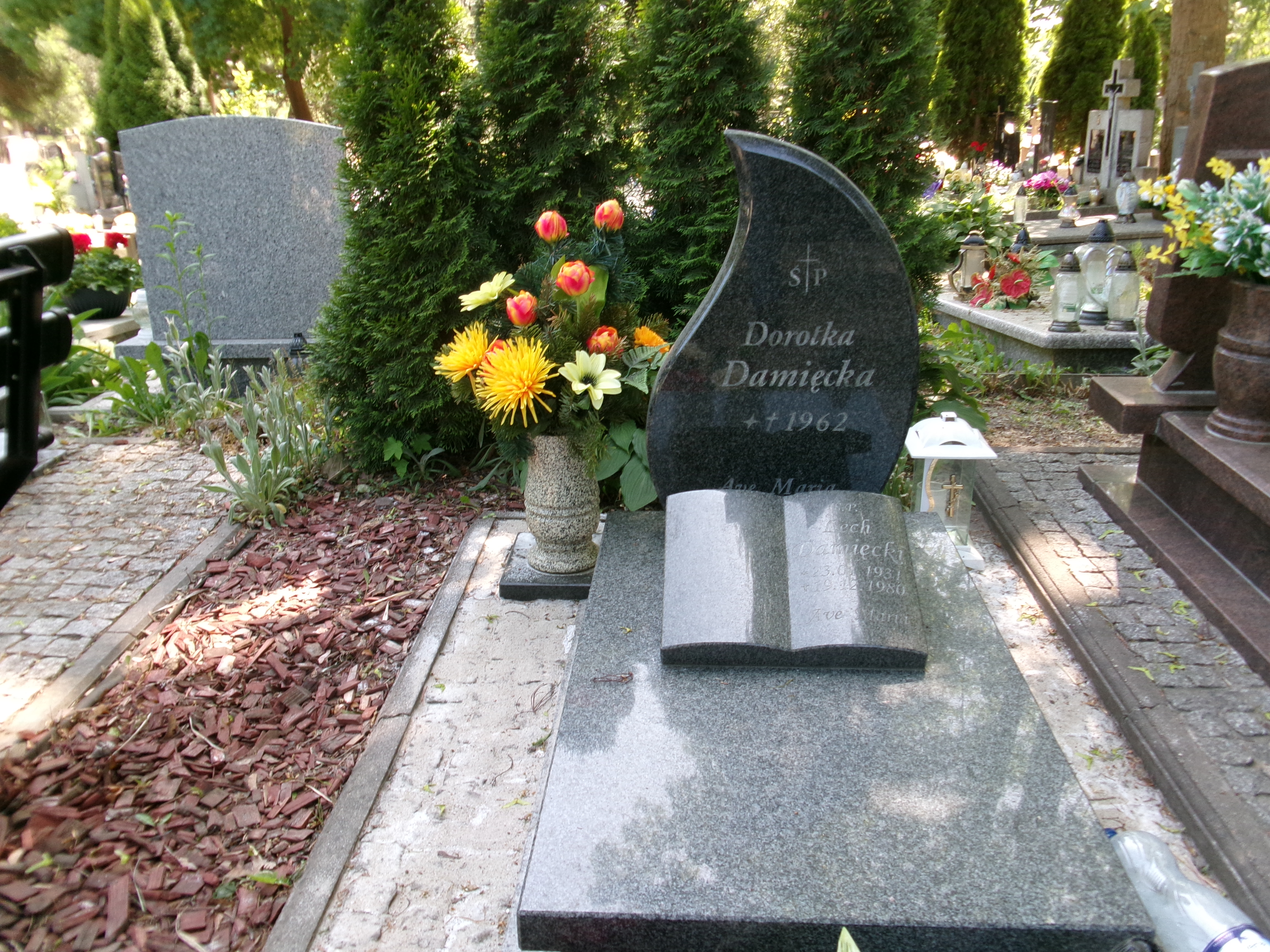 Grób Daniela Damięcka