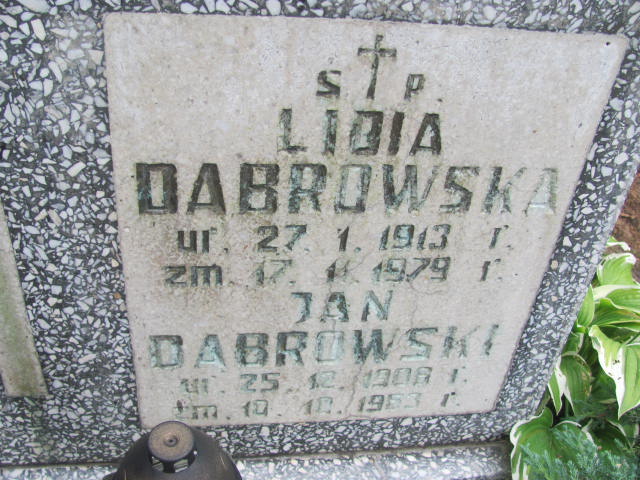 Jan Dąbrowski 1908 Elbląg - Grobonet - Wyszukiwarka osób pochowanych