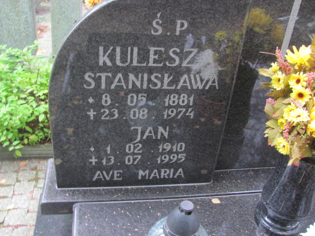 Jan Kulesza 1910 Elbląg - Grobonet - Wyszukiwarka osób pochowanych