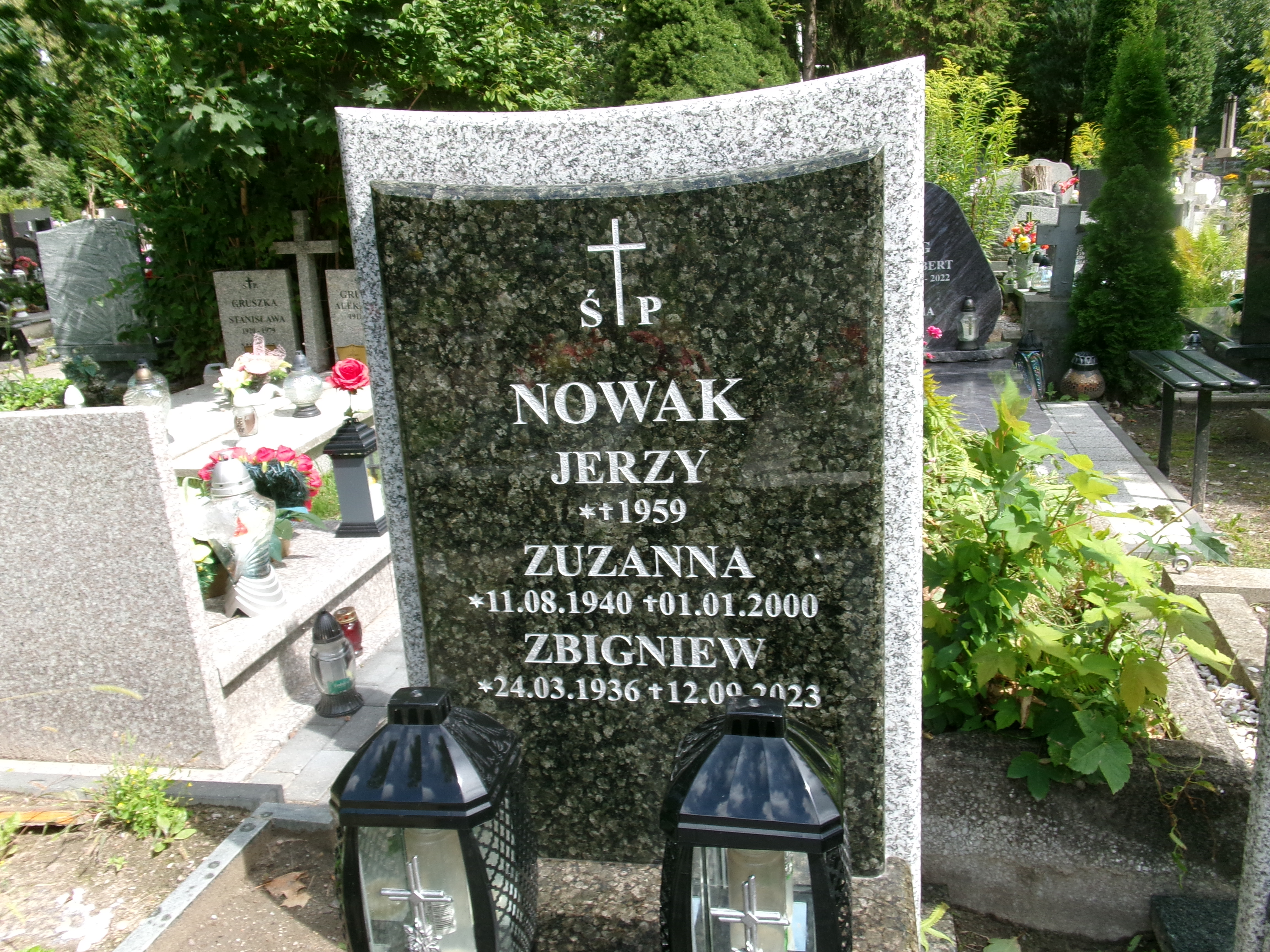 Grób Zbigniew Nowak