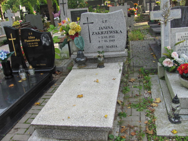 Grób Janina Zakrzewska